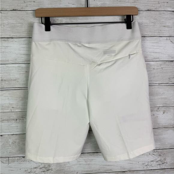 GREG NORMAN WOMEN'S PULL-ON STRETCH GOLF SHORTS White Size XS - Picture 3 of 4